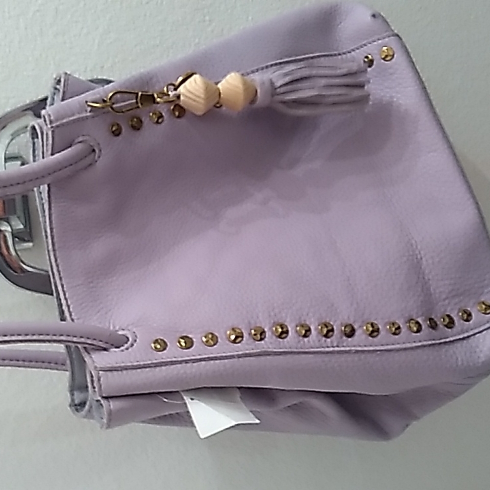 The Sak leather drawstring handbag